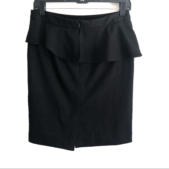 Cynthia Rowley Black Ruffle Waist Skirt - Picture 2 of 3